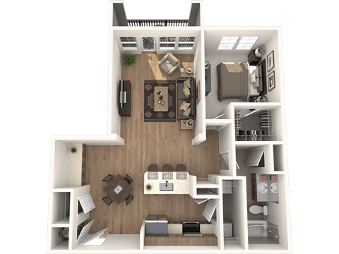 The May Floor Plan  at The Standard, Charleston, SC, 29412